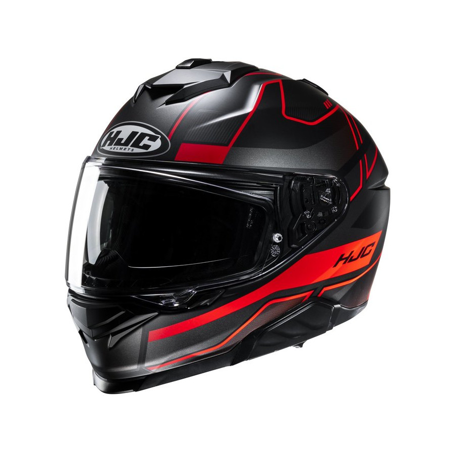 Kask HJC I71 Irox MC1SF Black/Red, L