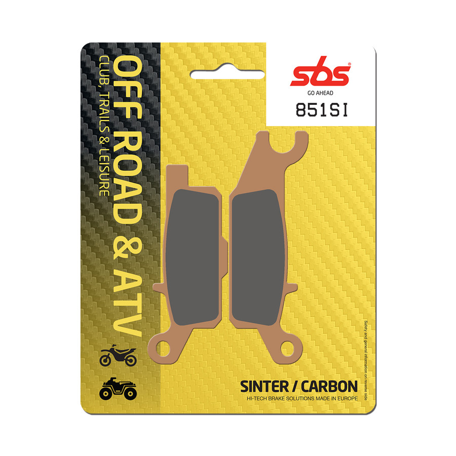 Klocki hamulcowe SBS SINTER YAMAHA GRIZZLY 550