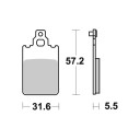 Klocki hamulcowe SBS CERAMIC 