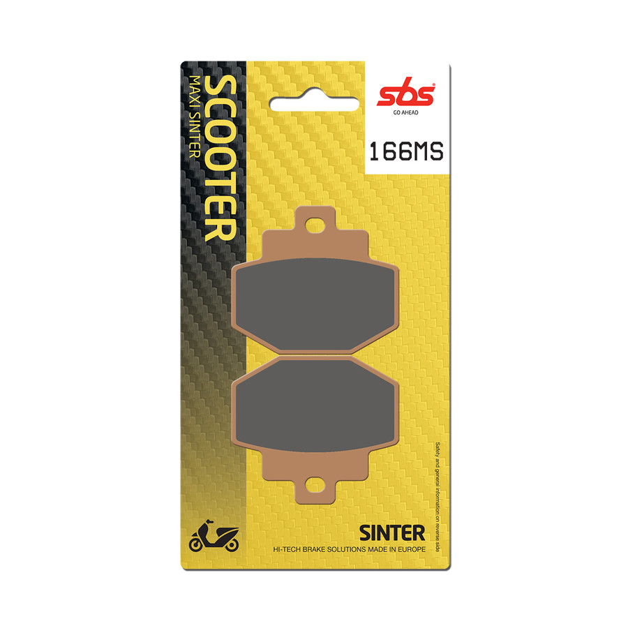 Klocki hamulcowe SBS SINTER VESPA GTS250