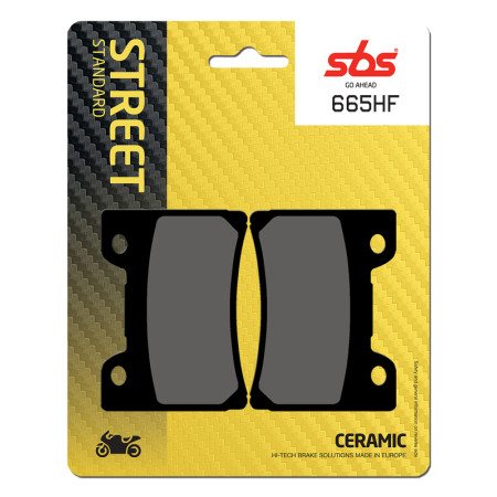 Klocki hamulcowe SBS CERAMIC YAMAHA FZR1000