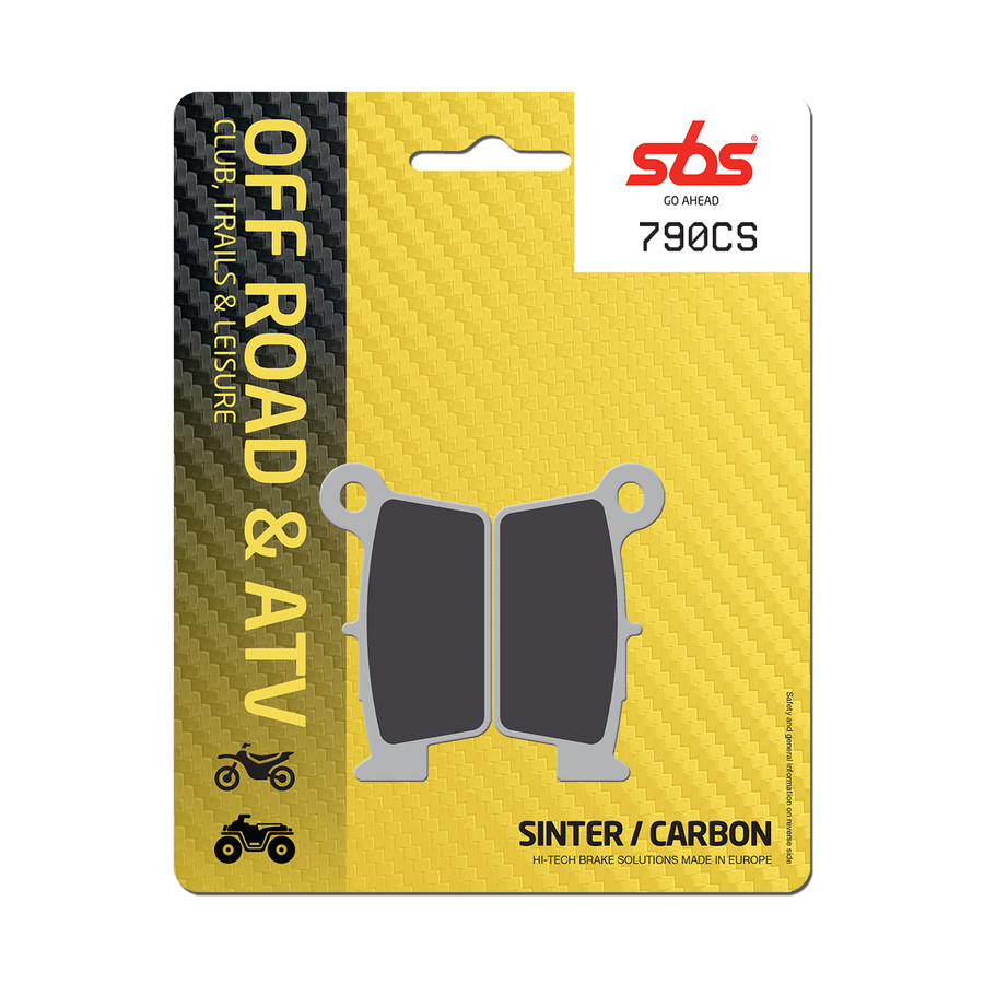 Klocki hamulcowe SBS CARBON SILVER APRILIA MXV450