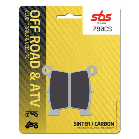 Klocki hamulcowe SBS CARBON SILVER APRILIA MXV450