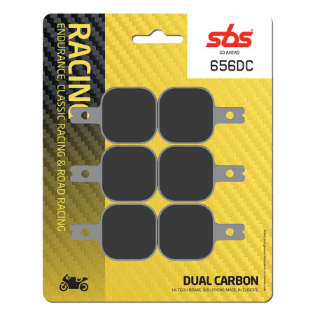 Klocki hamulcowe SBS DUAL CARBON 