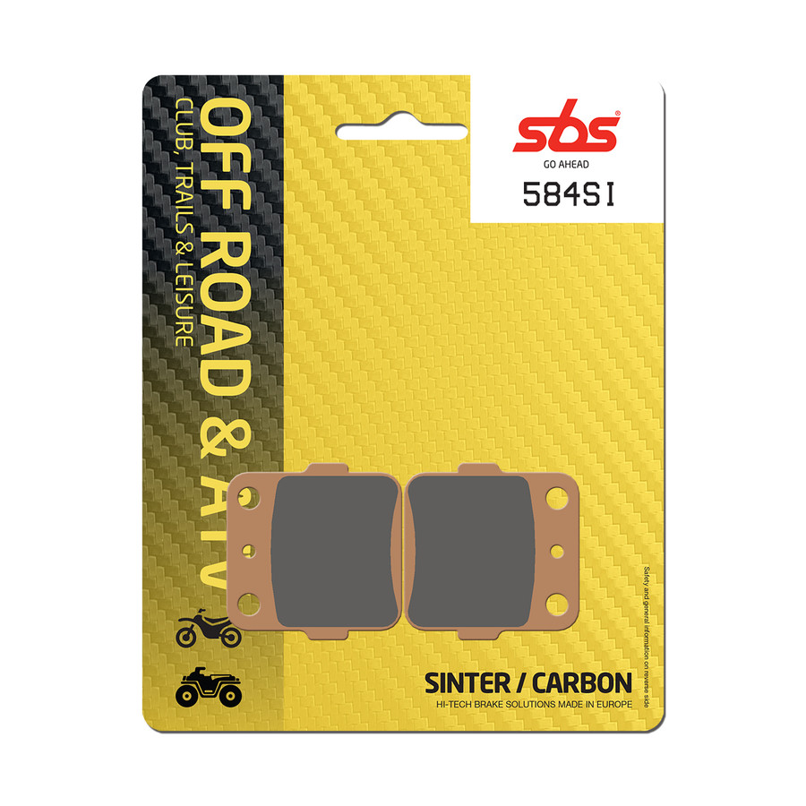 Klocki hamulcowe SBS SINTER HONDA ATC250R
