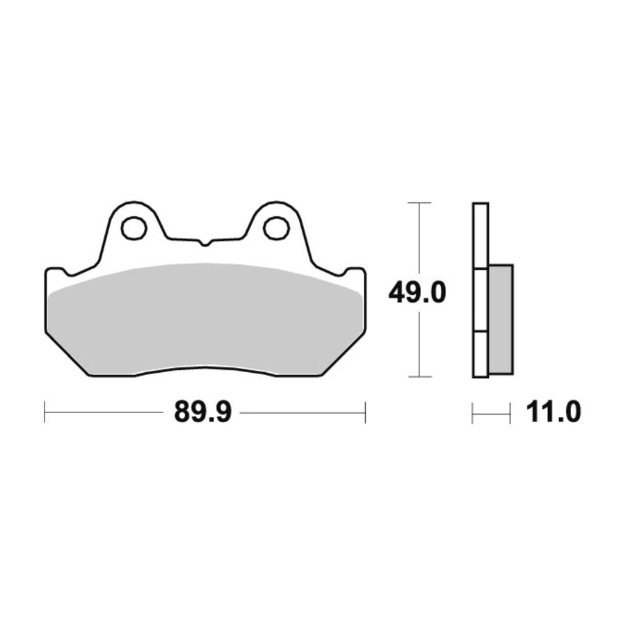 Klocki hamulcowe SBS CERAMIC HONDA CB1100F