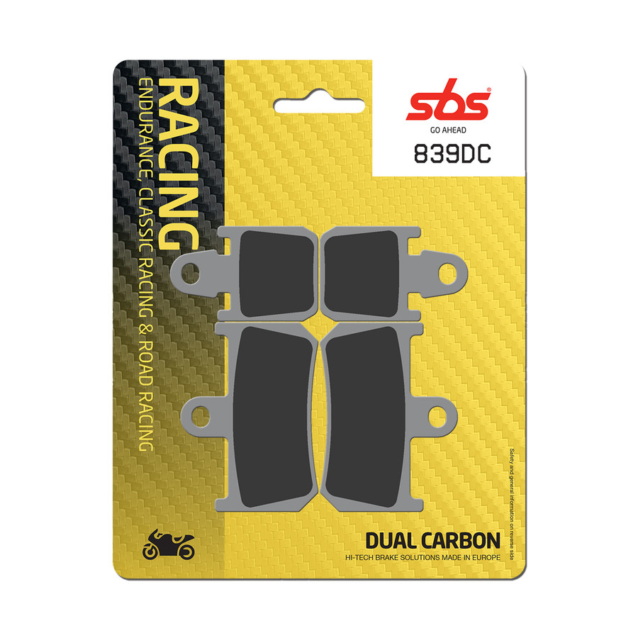 Klocki hamulcowe SBS DUAL CARBON 