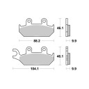 Klocki hamulcowe SBS CERAMIC 