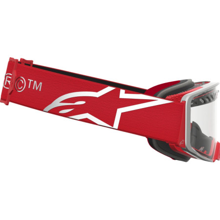 Gogle ALPINESTARS SUPERTECH DURA AIR RD/SLV CLEAR