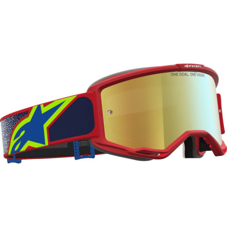Gogle ALPINESTARS VISION 5 DRAG RD/BL GOLD