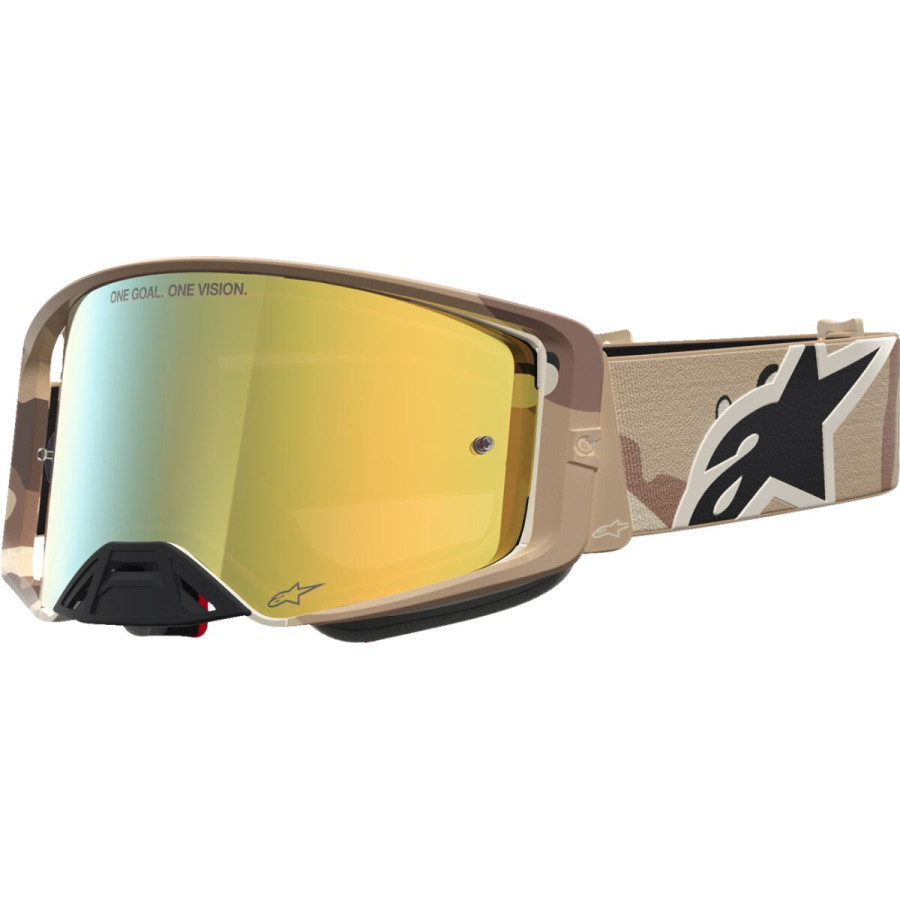 Gogle ALPINESTARS SUPERTECH LONE CAMO DESERT GOLD
