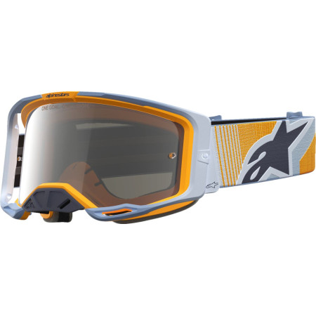 Gogle ALPINESTARS VISION 8 MAVEN BL/OR SILVER