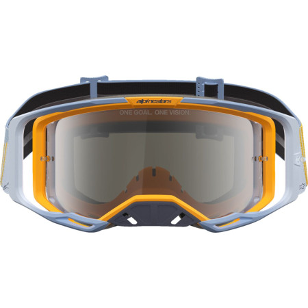 Gogle ALPINESTARS VISION 8 MAVEN BL/OR SILVER