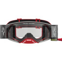 Gogle ALPINESTARS SUPERTECH FIRMA RD/SLV CLEAR