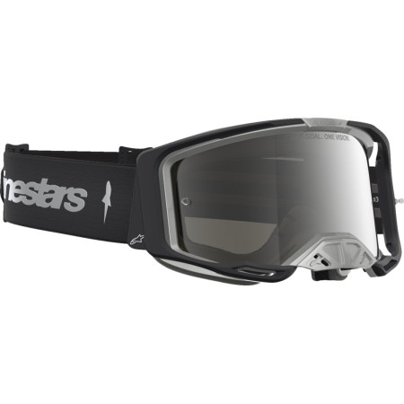 Gogle ALPINESTARS VISION 8 AMBER BK/SLV SILVER
