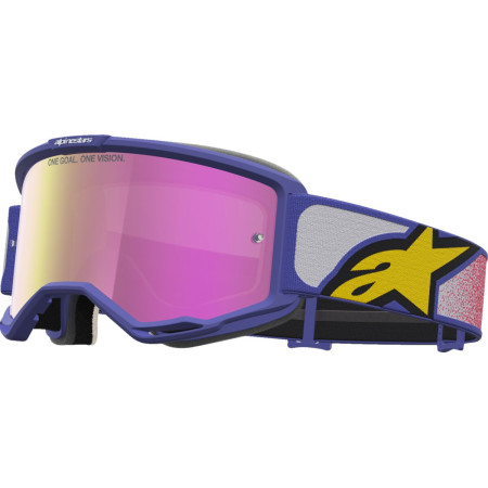 Gogle ALPINESTARS VISION 5 DRAG RD/PU PINK