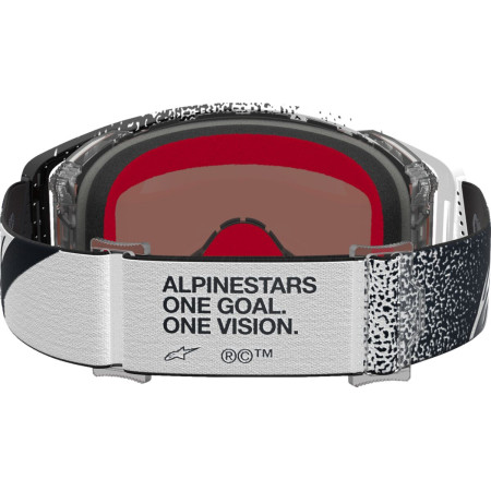 Gogle ALPINESTARS SUPERTECH HITEN BK/WH SILVER