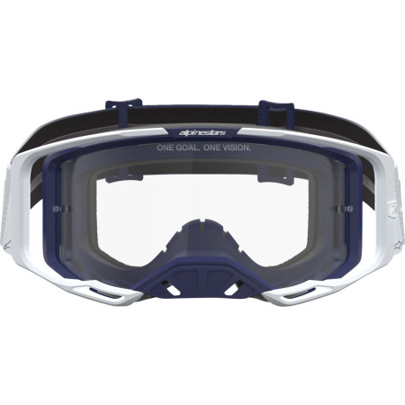 Gogle ALPINESTARS VISION 8 AMBER WH/NV CLEAR