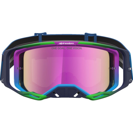 Gogle ALPINESTARS VISION 8 MAVEN BL/PU PINK