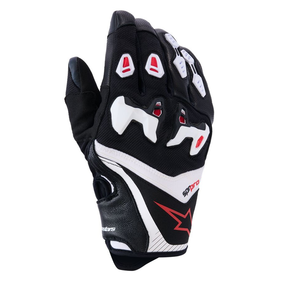 Rękawice ALPINESTARS SP-R PRO BLACK/WHITE/RED