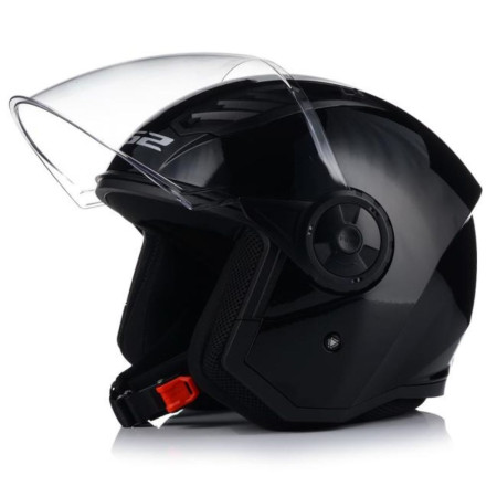 KASK LS2 OF616 AIRFLOW II SOLID BLACK-06 XS