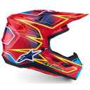 Kask ALPINESTARS S-M7 CAST RD/YL/BL