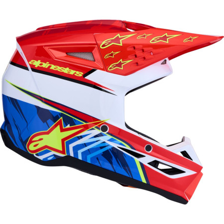 Kask dziecięcy ALPINESTARS YOUTH S-M3 RD/WH/BL