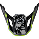 Daszek kasku ALPINESTARS S-M7 BLASTER BK/GY/YL