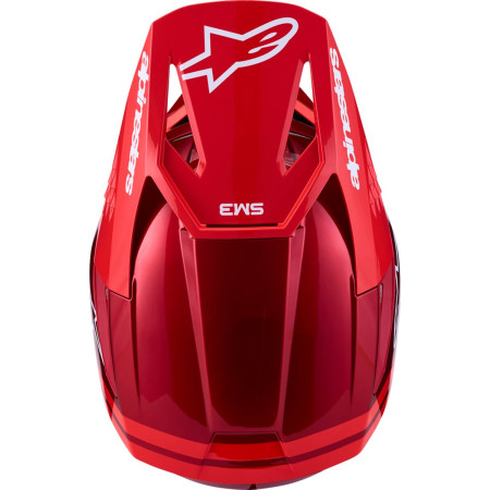 Kask ALPINESTARS S-M3 RADIUM RED/WHITE