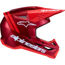 Kask ALPINESTARS S-M3 RADIUM RED/WHITE