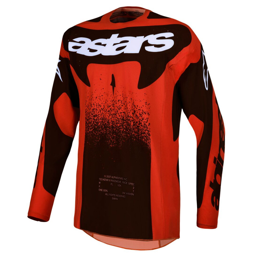 Bluza ALPINESTARS TECHSTAR SWAN RD/BK/WH