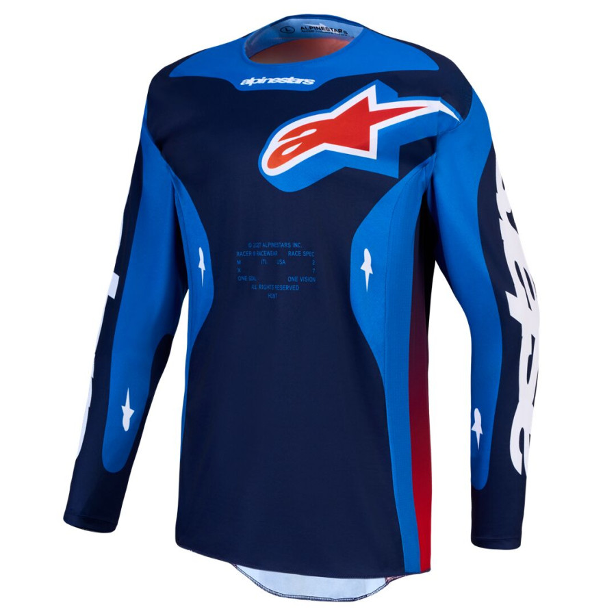 Bluza ALPINESTARS RACER HUNT BL/RD