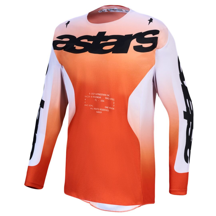 Bluza ALPINESTARS RACER AMBER RD/LI/BK