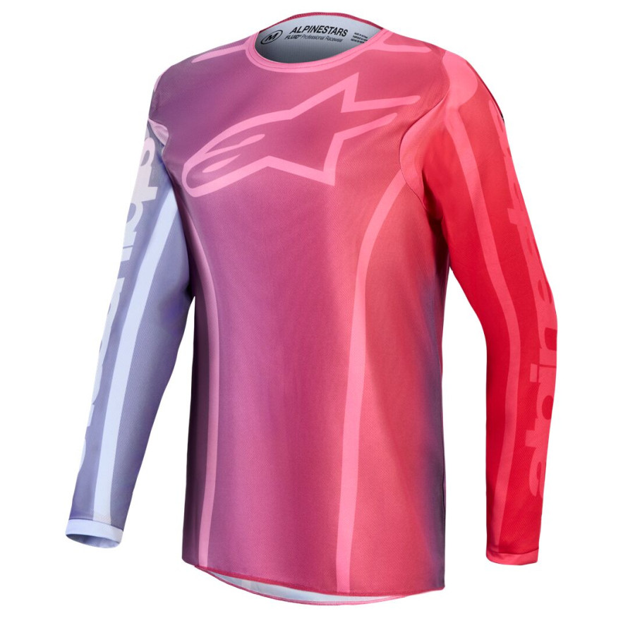 Bluza ALPINESTARS STELLA FLUID KEPLER PU/RD