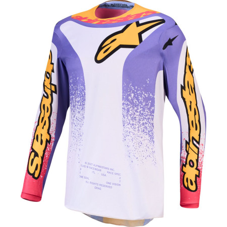 Bluza ALPINESTARS YTH FLUID DRAG LI/BL/GD