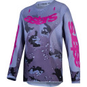 Bluza ALPINESTARS YTH FLUID LONE GY/CM/PU
