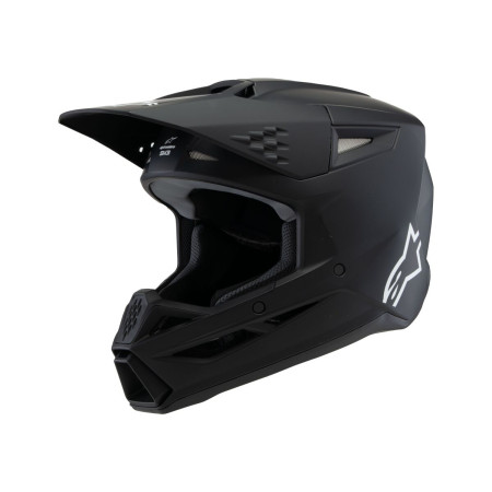 Kask ALPINESTARS yth sm3 solid black yl II GATUNEK