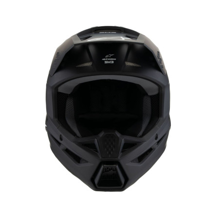 Kask ALPINESTARS yth sm3 solid black yl II GATUNEK