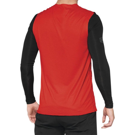 Bluza 100% R-CORE CONCEPT RED CZERWONY/CZARNY