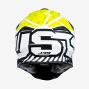 Kask JUST1 J-39 Poseidon Żółty/Czarny/Biały