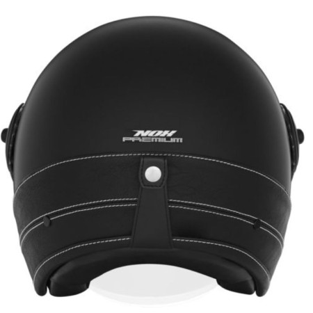 Kask NOX Heritage Leather czarny mat M II GATUNEK