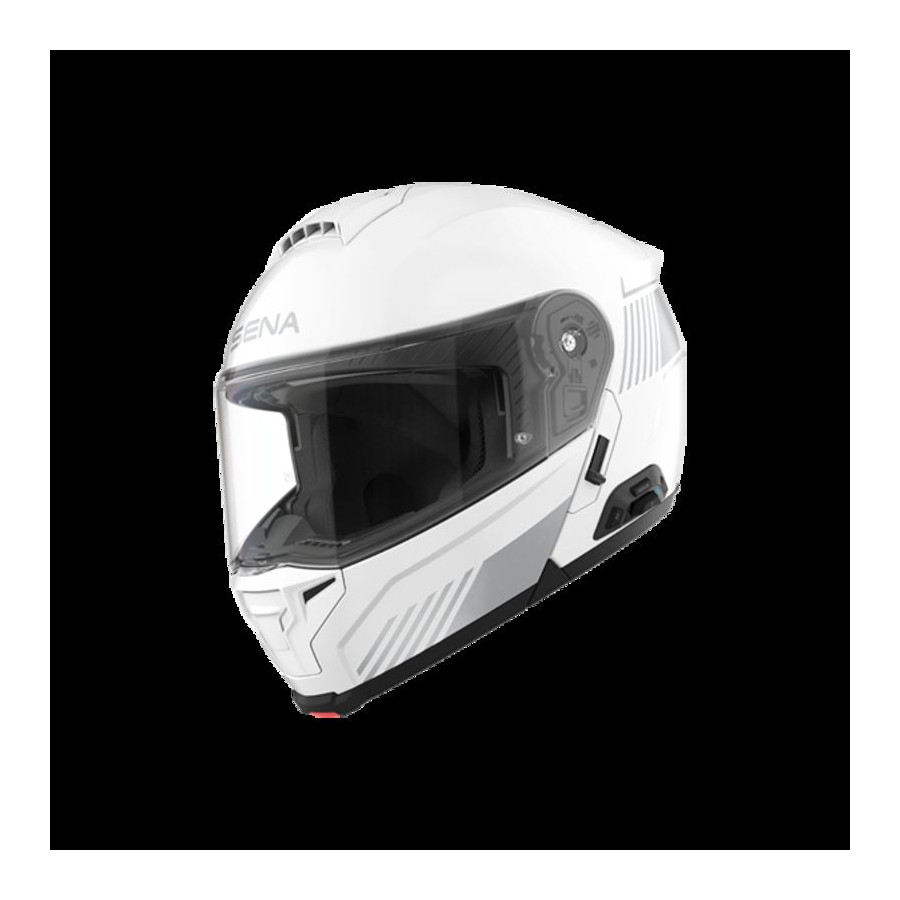 Kask modułowy z interkomem SENA SPECTER GLOSS WH