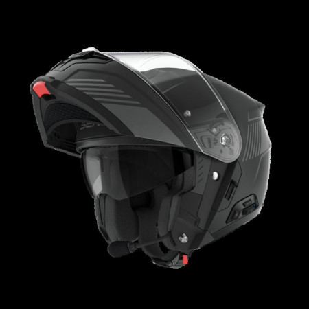 Kask modułowy z interkomem SENA SPECTER BK MATT
