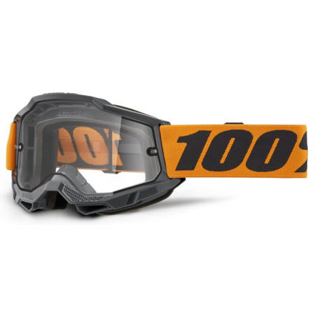 Gogle 100% ACCURI 2 ENDURO NEON ORANGE MIRROR CLR