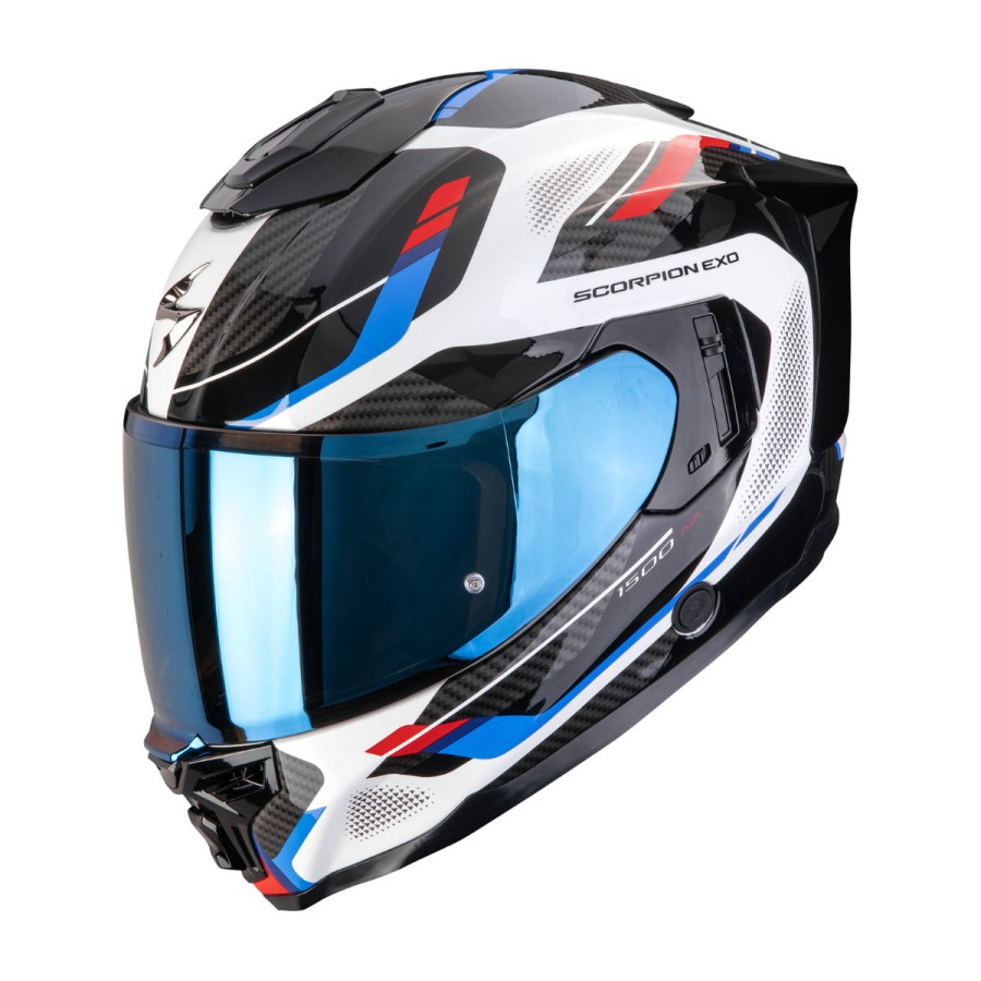 Kask SCORPION EXO-1500 AIR SLEEK bia-czer-nieb