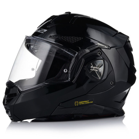 KASK LS2 FF901 ADVANT X SOLID BLACK-06 M