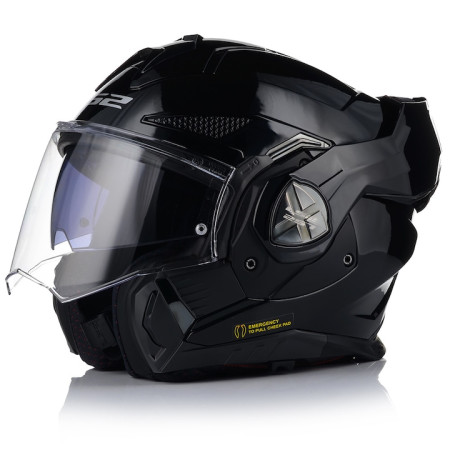 KASK LS2 FF901 ADVANT X SOLID BLACK-06 M